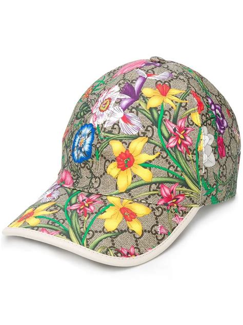 gucci flora baseball hat|gucci baseball hat women.